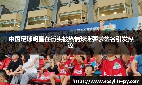 中国足球明星在街头被热情球迷要求签名引发热议